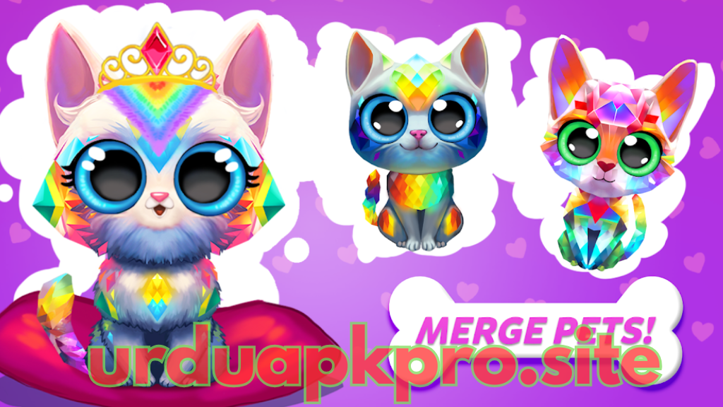 Merge cute animals apk